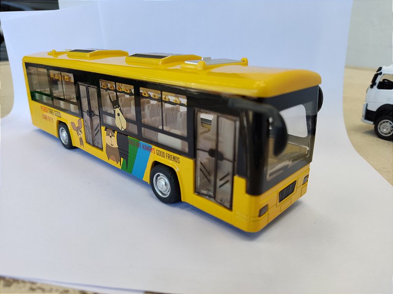 1/48 ONIBUS URBANO COM LUZ E SOM