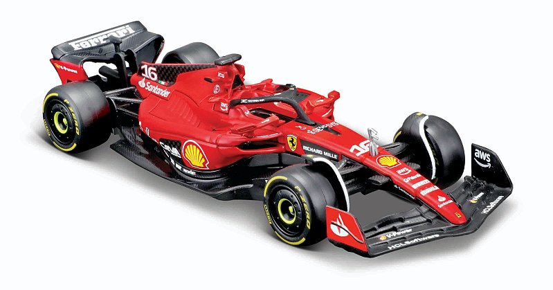 1/43 F1 SFR FERRARI  SF-23 2023 LECLERC #16 SEM PILOTO