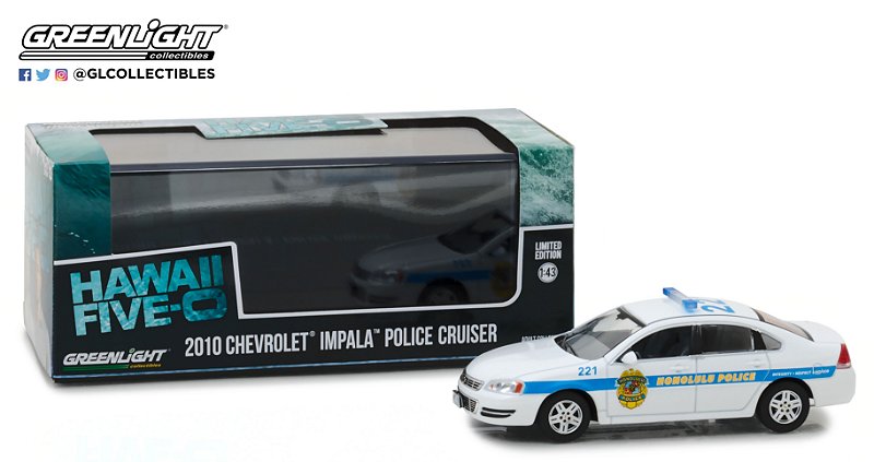 2010 IMPALA "HAWAII FIVE-0" HONOLULU POLICE 1/43