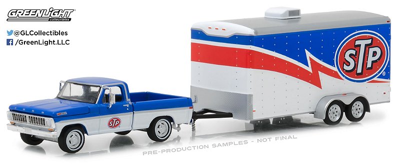1970 FORD F-100  + TRAILER  sTp HITCH & TOW 1/64