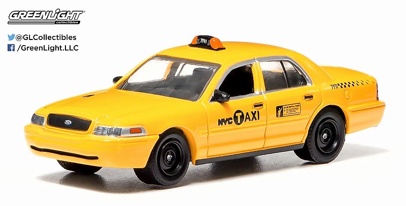 2011 FORD CROWN VICTORIA NYC TAXI 1/64