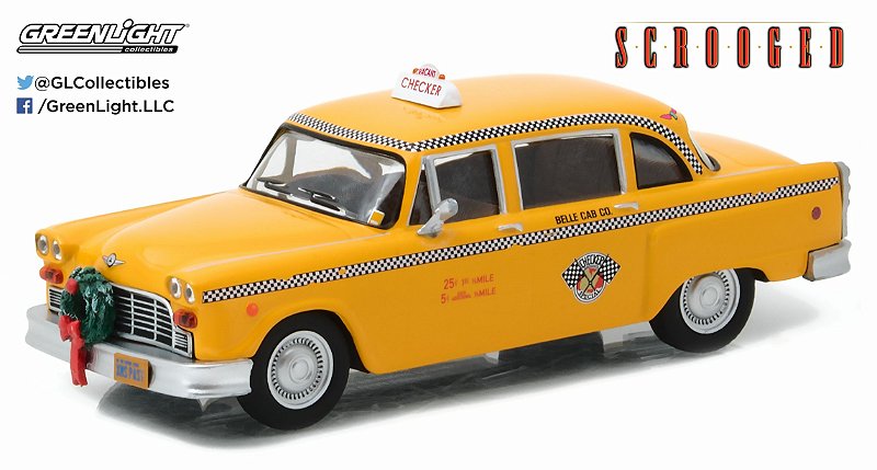 1978 CHECKER TAXI SCROOGED 1/43