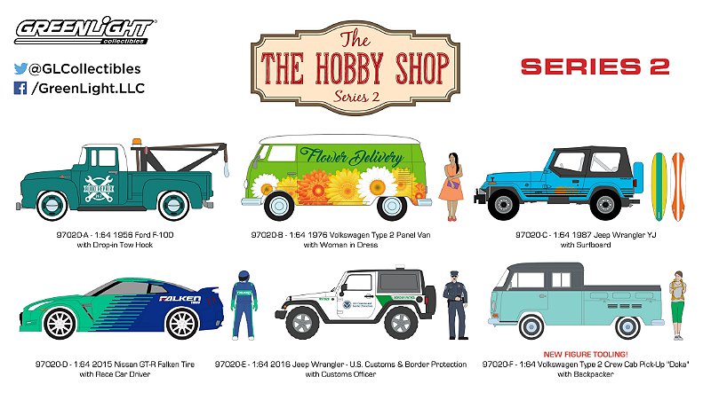 THE HOBBY SHOP SERIES 2 1/64