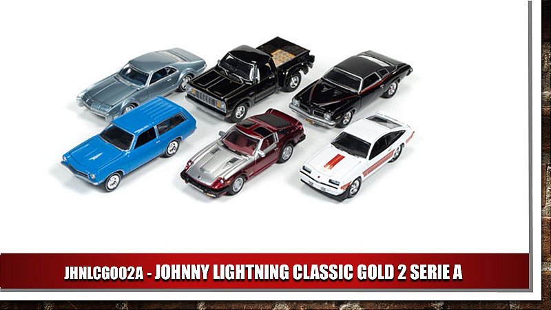 JOHNNY LIGHTNING CLASSIC GOLD 2 SERIE A