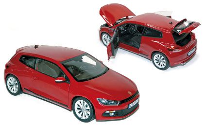 2008 VW SCIROCCO VERMELHO 1/18