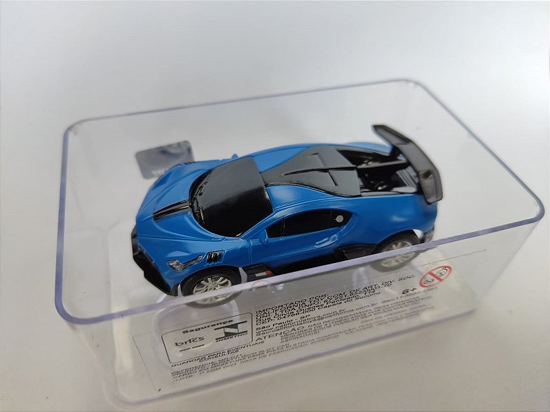 BUGATTI DIVO AZUL PARA PISTA ELÉTRICA  1/64