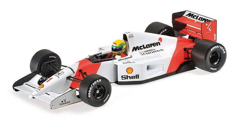 MCLAREN HONDA MP4/7 AYRTON SENNA 1992 1/18