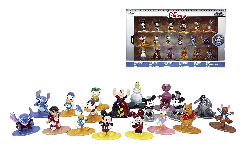 1/65 NANO CONJUNTO BONECOS  DISNEY WAVE 1