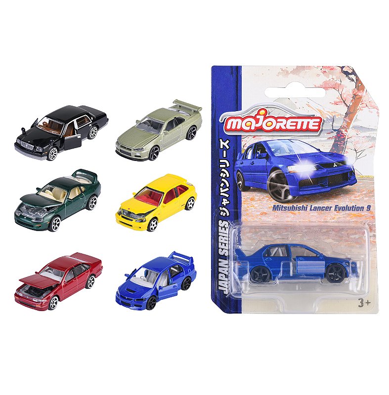 1/64 MAJORETTE JAPAN SERIES PREMIUM CARS SORTIMENTO