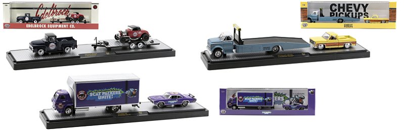 1/64 M2 MACHINES SORTIMENTO AUTO HAULER 64H