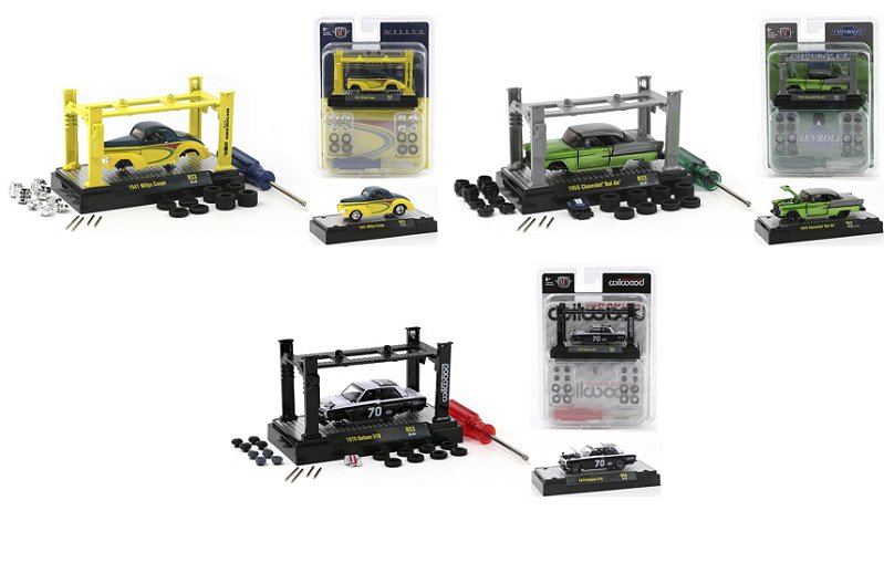 1/64 M2 MACHINES SORTIMENTOMODEL KIT 53H