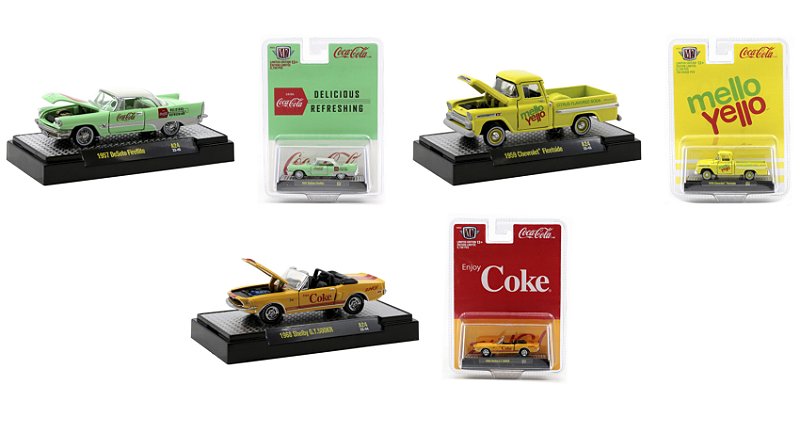 1/64 M2 MACHINES SORTIMENTO COCA COLA A24H