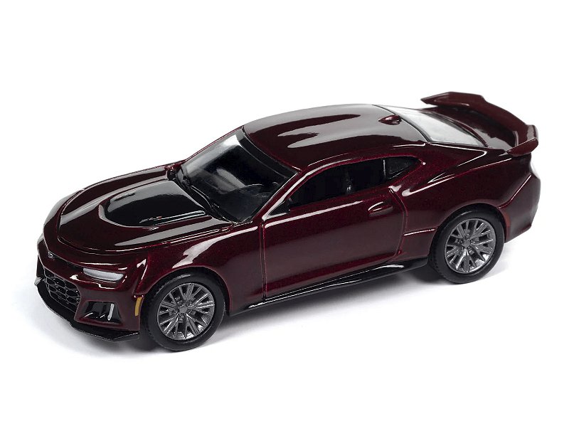 1/64 AUTO WORLD 2022 CHEVY CAMARO ZL1 WILD CHERRY