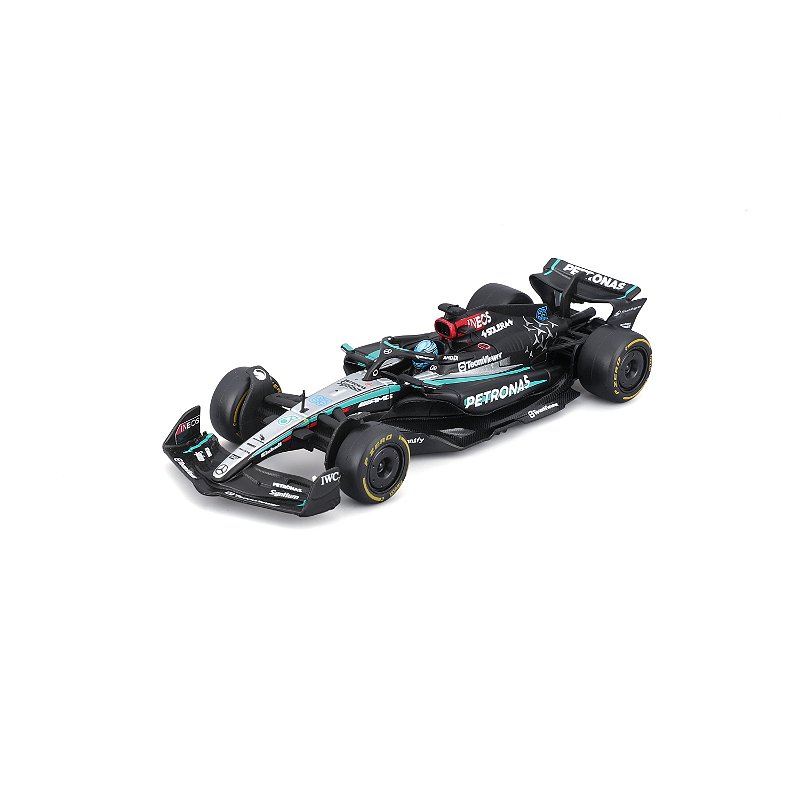 1/43 F-1 2024 MERCEDES AMG W15 RUSSELL COM PILOTO #63