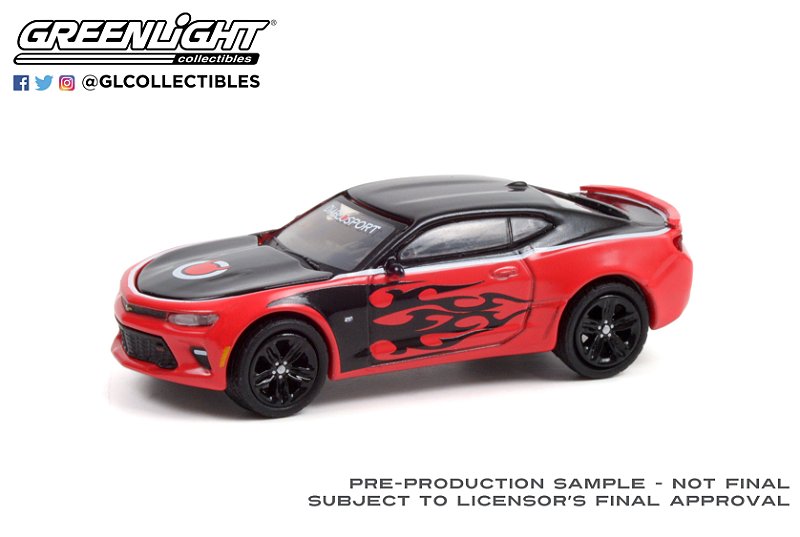 1/64 GREENLIGHT 2016 CHEVROLET CAMARO SS DIABLOSPORT HOBBY EXCLUSIVE
