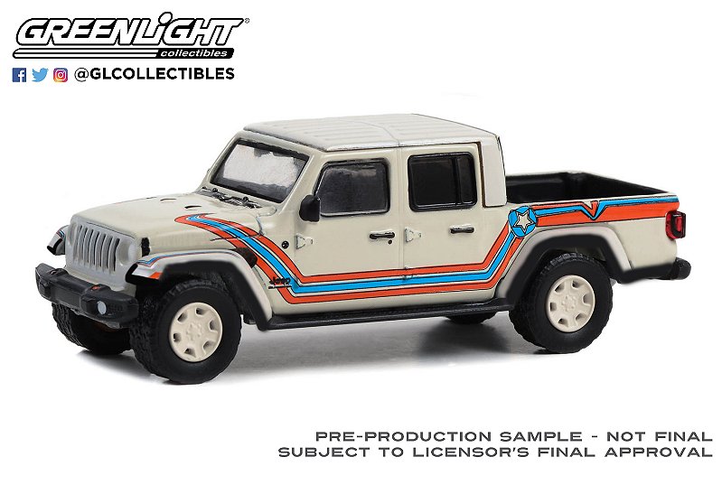 1/64 GREENLIGHT 2021 JEEP GLADIATOR HOBBY EXCLUSIVE