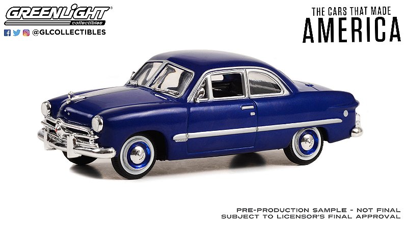1/43 GREENLIGHT 1949 FORD BAYVIEW " THE CARS MADE AMERICA" HISTORY CHANNEL