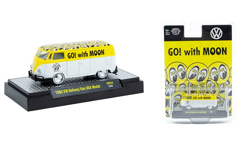 1/64 M2 MACHINES 1960 VOLKSWAGEN KOMBI MOONEYES HS54
