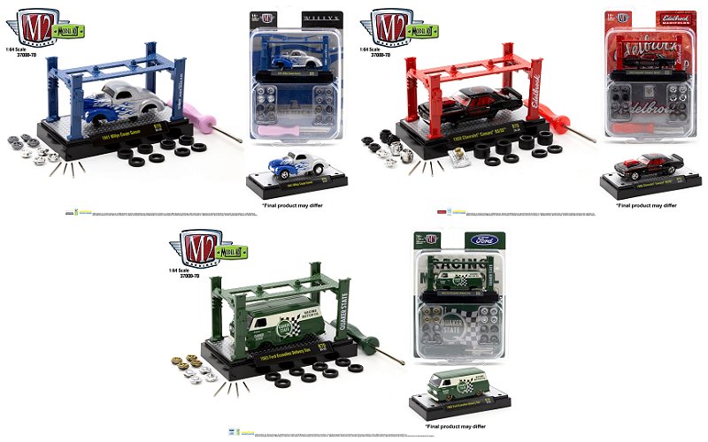 1/64 M2 MACHINES SORTIMENTO MODEL KIT 70H