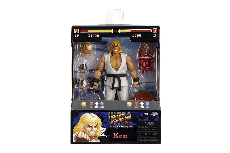 BONECO KEN PLAYER 2 STREET FIGHTER  6"