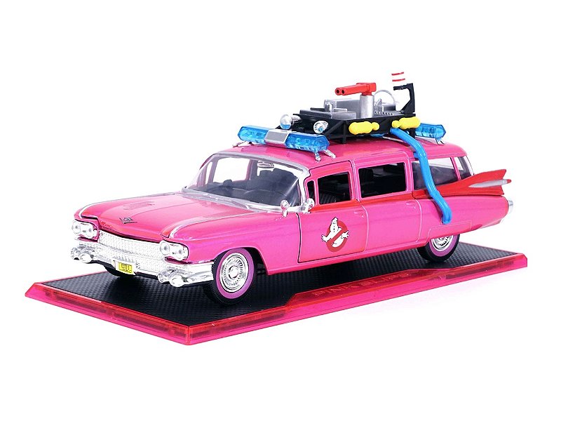 1/24 CARRO CAÇA FANTASMAS ECTO 1 PINK SLIPS