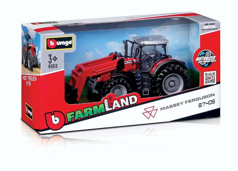 TRATOR MASSEY 45 FENDT ESCAVADEIRA 10CM