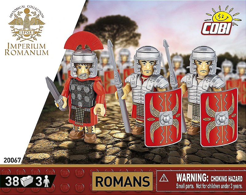 BONECOS GLADIADORES IMPÉRIO ROMANO BLOCOS PARA MONTAR