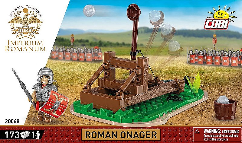 CATAPULTA IMPÉRIO ROMANO BLOCOS PARA MONTAR COM 173 PCS