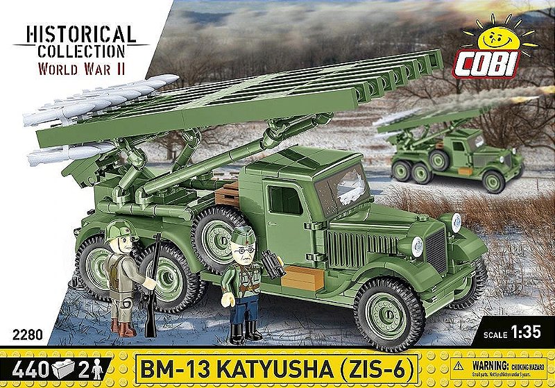 VEICULO MILITAR KATYUSHA BLOCOS PARA MONTAR COM 440 PCS
