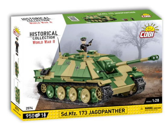TANQUE MILITAR ALEMÃO JAGDPANTHER BLOCOS PARA MONTAR COM 950 PCS