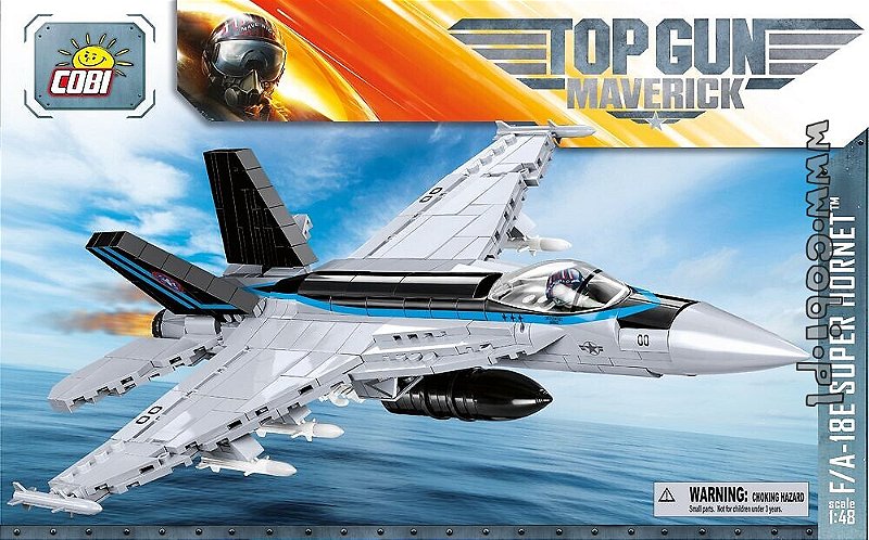 AVIAO MILITAR AMERICANO F/A18E SUPER HORNET EDIÇÃO TOP GUN MAVERICK BLOCOS PARA MONTAR COM 560 PCS