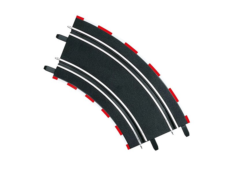 CURVA 2/45º PARA PISTA ELÉTRICA CARRERA GO !!!