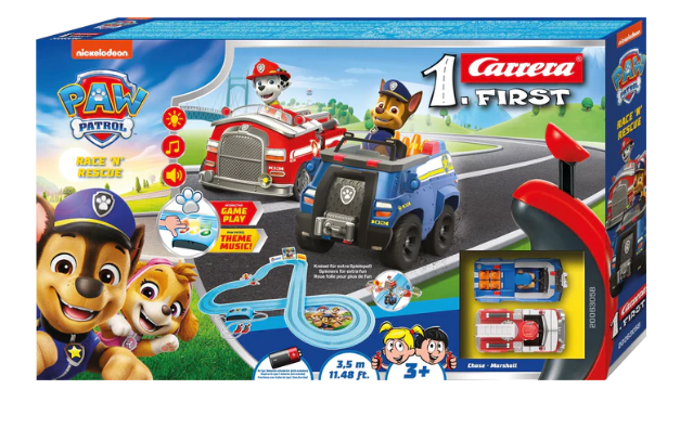 PISTA ELETRICA CARRERA FIRST PATRULHA CANINA RACE 'N' RESCUE 2,4 METROS
