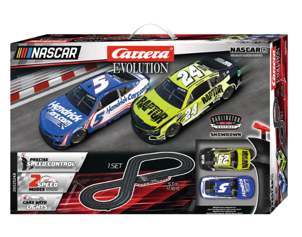 PISTA ELETRICA CARRERA NASCAR DARLINGTON SHOWDOWN 5,3 METROS 1/32