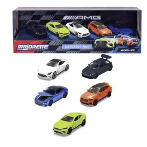 1/64 MAJORETTE GIFTPACK 5 CARROS MERCEDES AMG