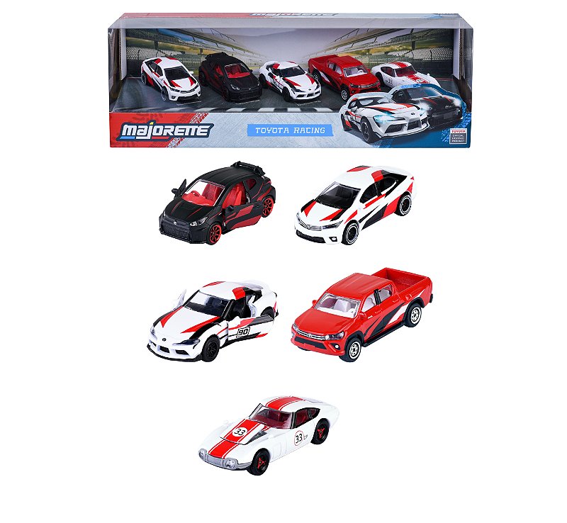 1/64 MAJORETTE GIFTPACK 5 CARROS JAPAN RACER