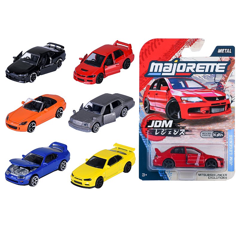1/64 MAJORETTE SORTIMENTO JDM LEGENDS PREMIUM