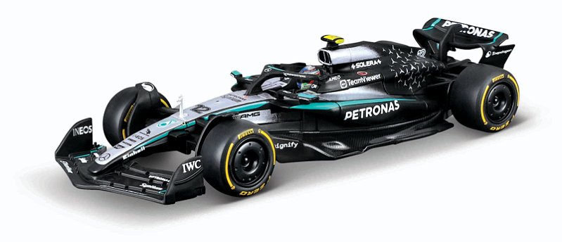 1/43 F-1 2025 MERCEDES - AMG W16 #12 ANTONELLI COM PILOTO