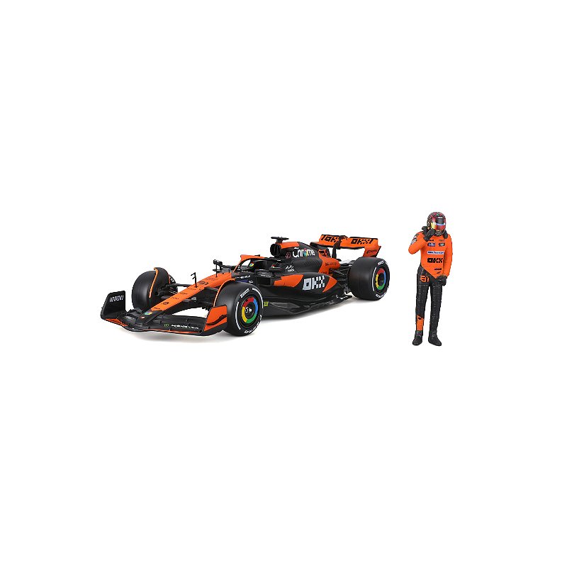 1/24 F-1 2024 MCLAREN MCL38 #4 NORRIS COM BONECO