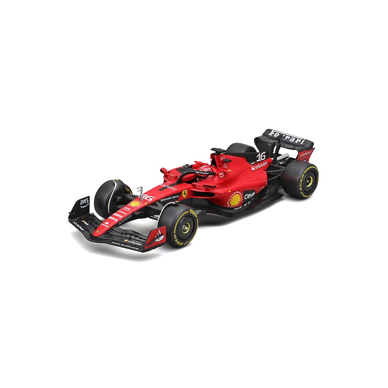1/24 F-1 2023 FERRARI SF-23 #16 LECLERC COM PILOTO