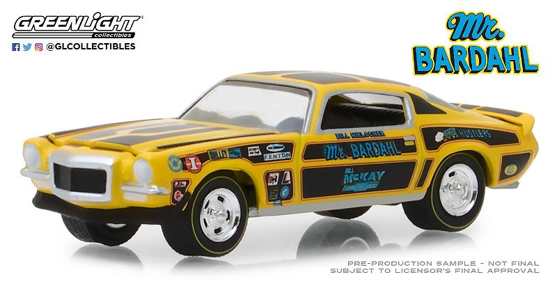 1970 CHEVROLET CAMARO MR. BARDAHL 1/64