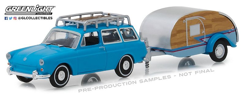 1961 VW TYPE 3 HITCH TOW SERIE 14 1/64