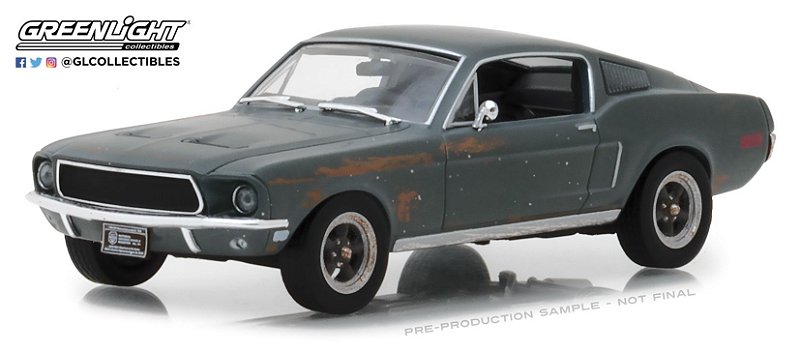 1:43 1968 FORD MUSTANG BULLIT NAO RESTAURADO