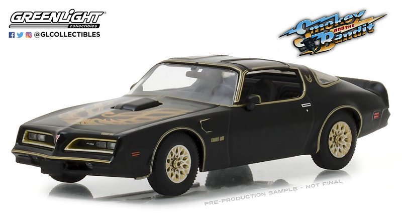 1977 PONTIAC FIREBIRD TRANS AM SMOKEY AND THE BANDIT 1/43