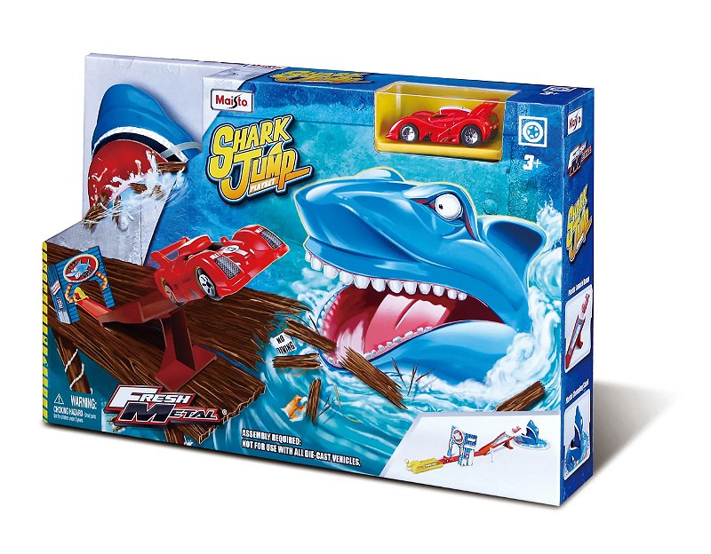 AUTO PISTA FRESH METAL SHARK JUMP