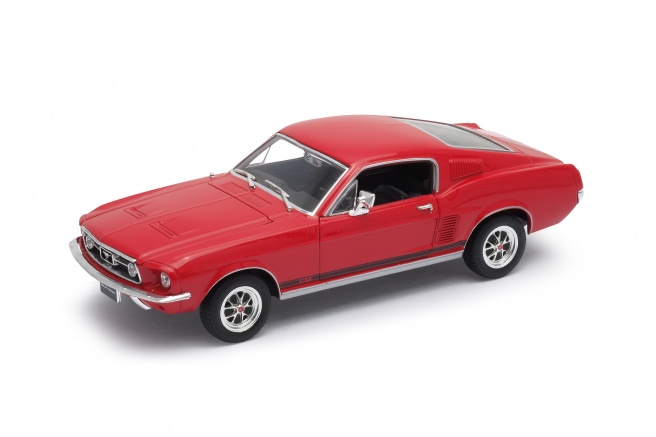 1/24 1967 FORD MUSTANG GT VERMELHO