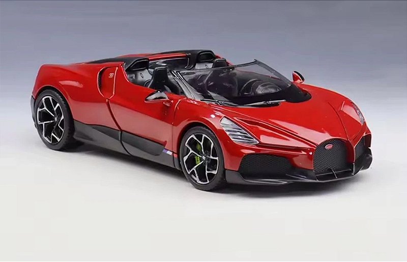 1/24 BUGATTI W16 MISTRAL VERMELHO