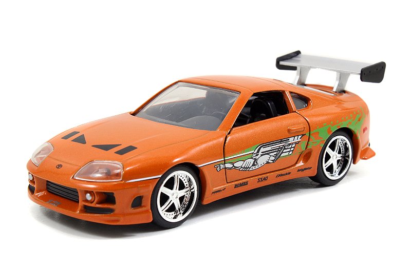 1/32 1995 TOYOTA SUPRA LARANJA VELOZES E FURIOSOS