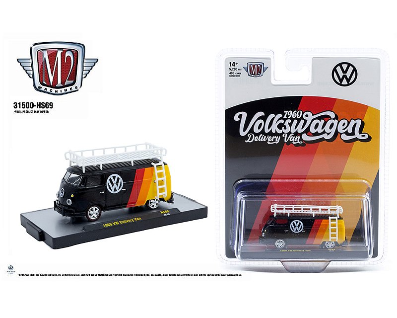 1/64 M2 1960 VW KOMBI VAN HOBBY SPECIAL HS69