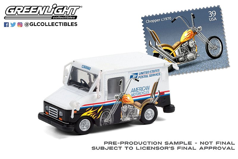 1/64 GREENLIGHT VAN USPS HOBBY EXCLUSIVE